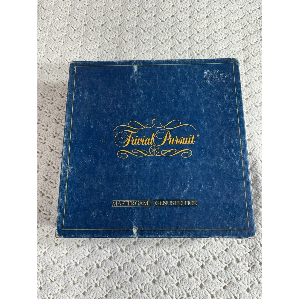 Lot of 3 Trivial Pursuit Editions All American Genus and Genus II (Full Sets)